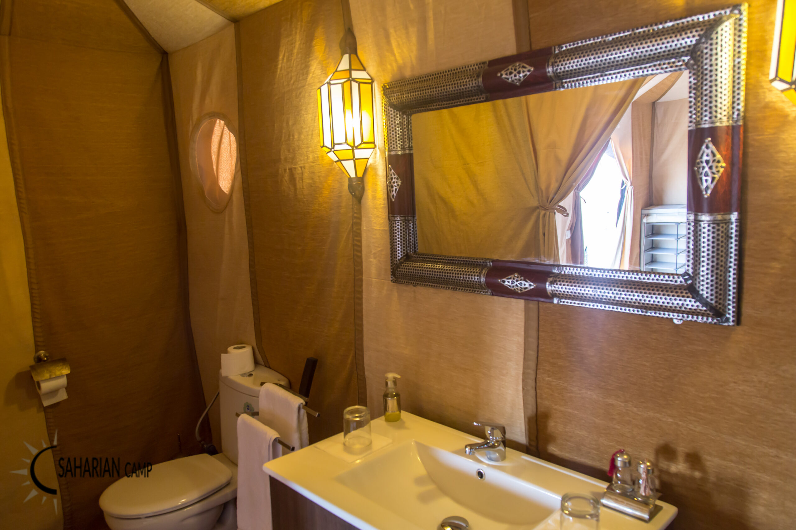 Desert Tent Bathroom